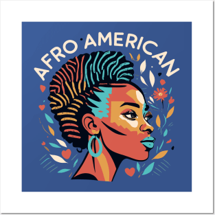 Afro American Woman Posters and Art